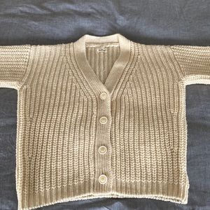Babaa cardigan no 19 mini in natural.